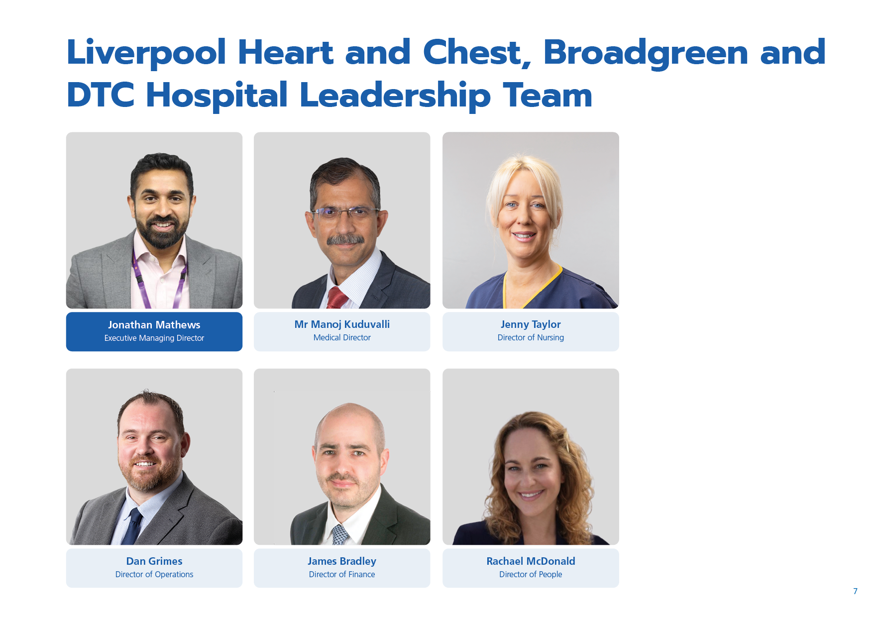 Photo showing the members of the LHCH, BGH and DTC hospital leadership team